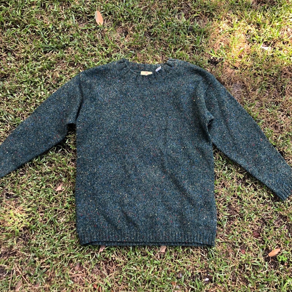 Green sweater